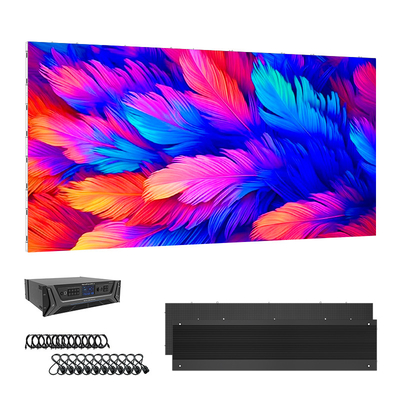 500x250/750x250/1000x250 мм Алюминиевый шкаф LED дисплей - P1.56 P1.95 P2.5 P2.6 P2.9 P3.91 - Идеально подходит для рекламы в помещениях и выставок