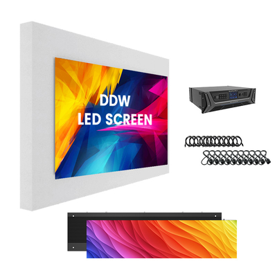 P1.56 P1.95 P2.5 P2.6 P2.9 P3.91 LED-экран - 500x250/750x250/1000x250 мм Алюминиевый шкаф, 1200 нит для студий вещания и корпоративных мероприятий