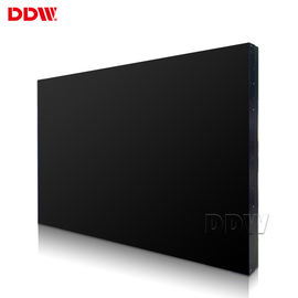 Advertising LCD Video Wall Display Digital 500 Nits Brightness With Low Noise Fans